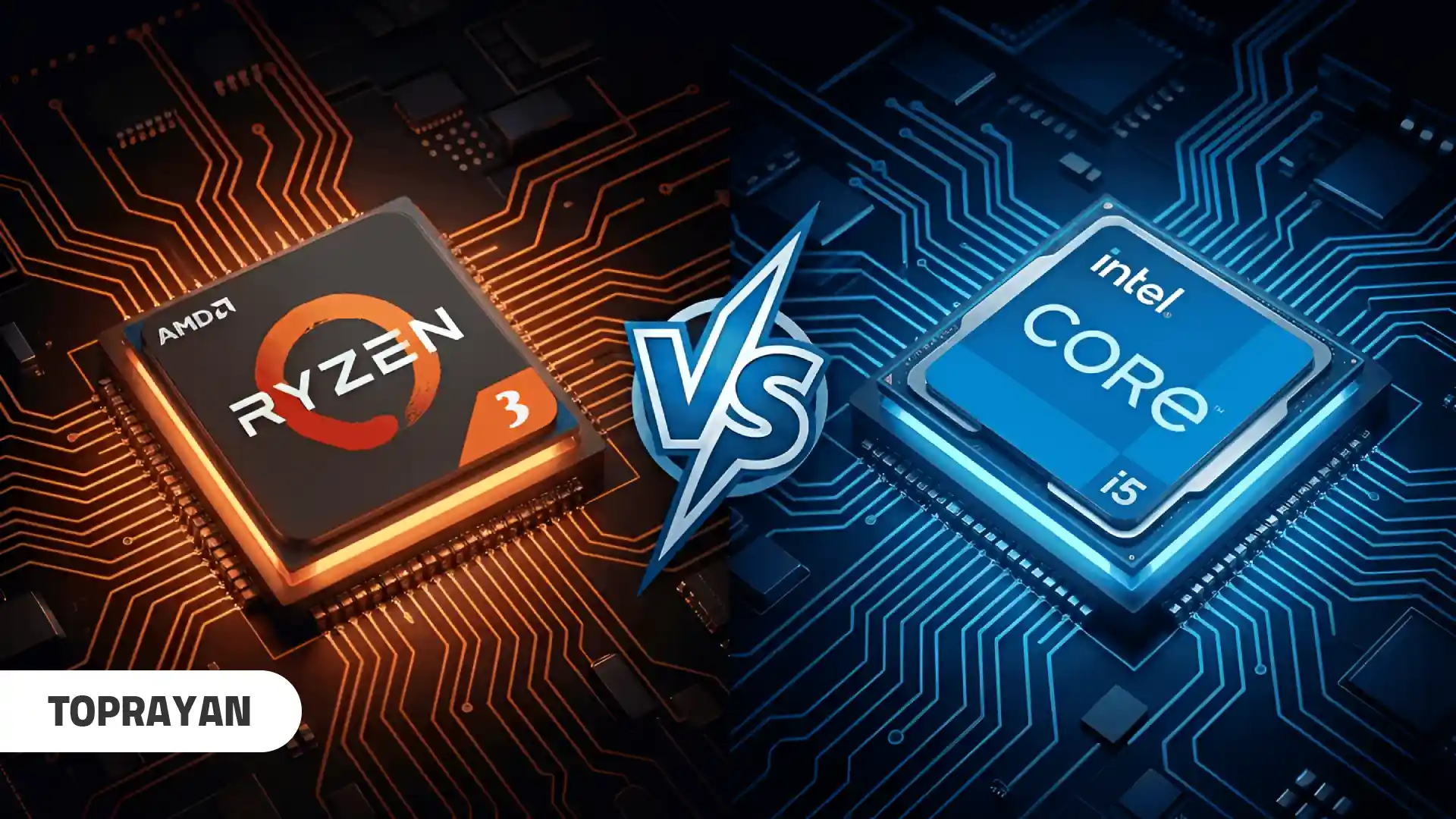 مقایسه Ryzen 3 با Core i5